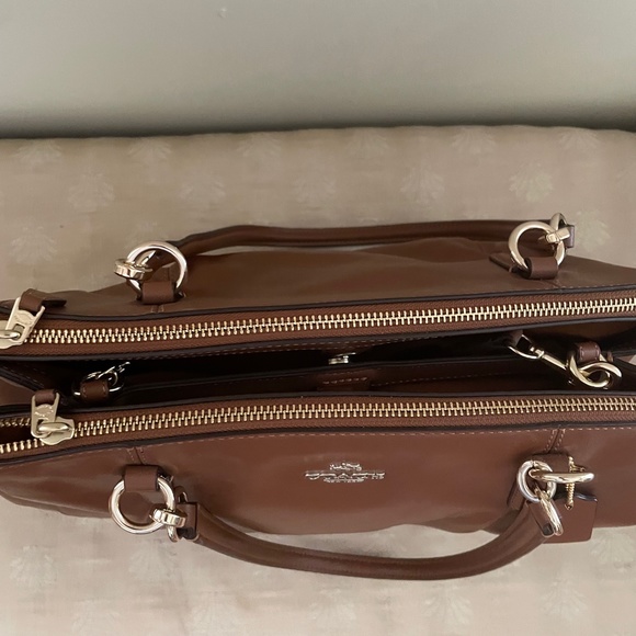 COACH Cognac Shoulder Bag - Picture 7 of 7